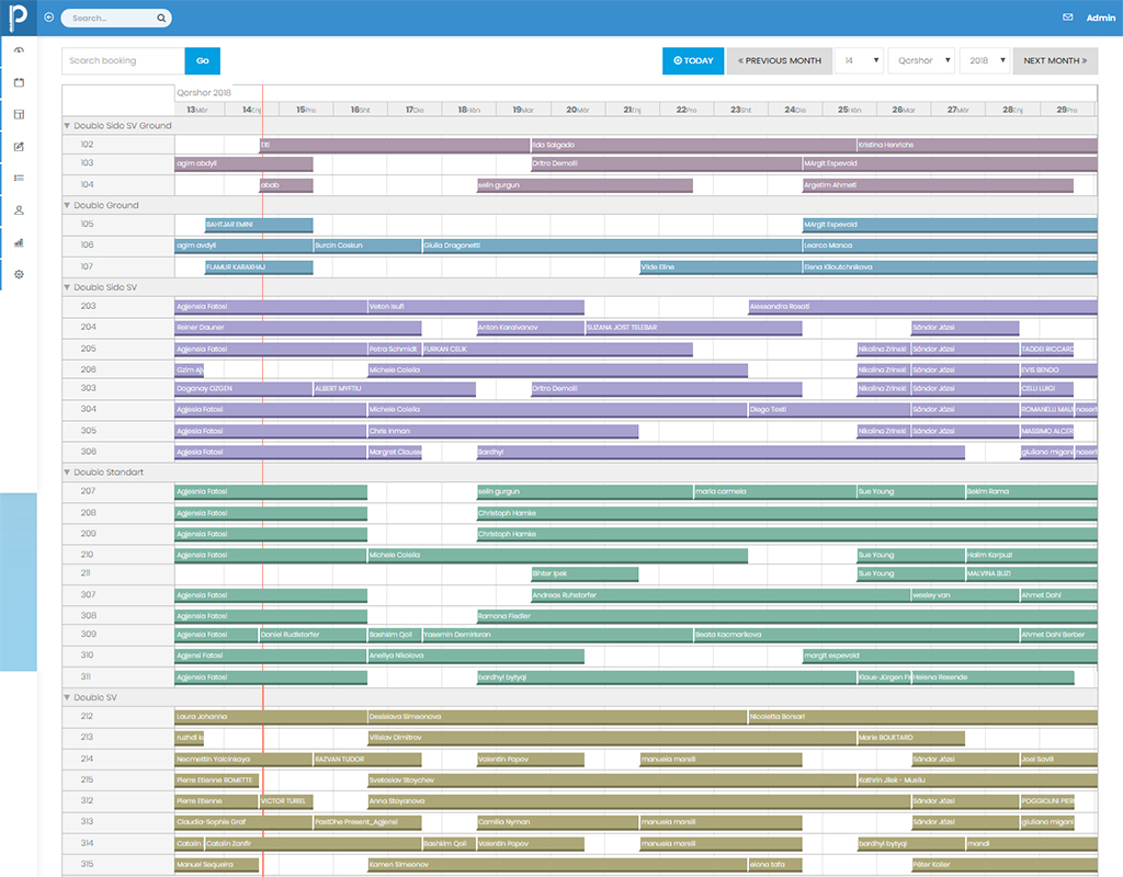 Any hotel management operation in a single system!